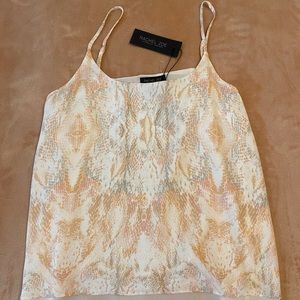 Rachel Zoe Snakeskin Tank Top